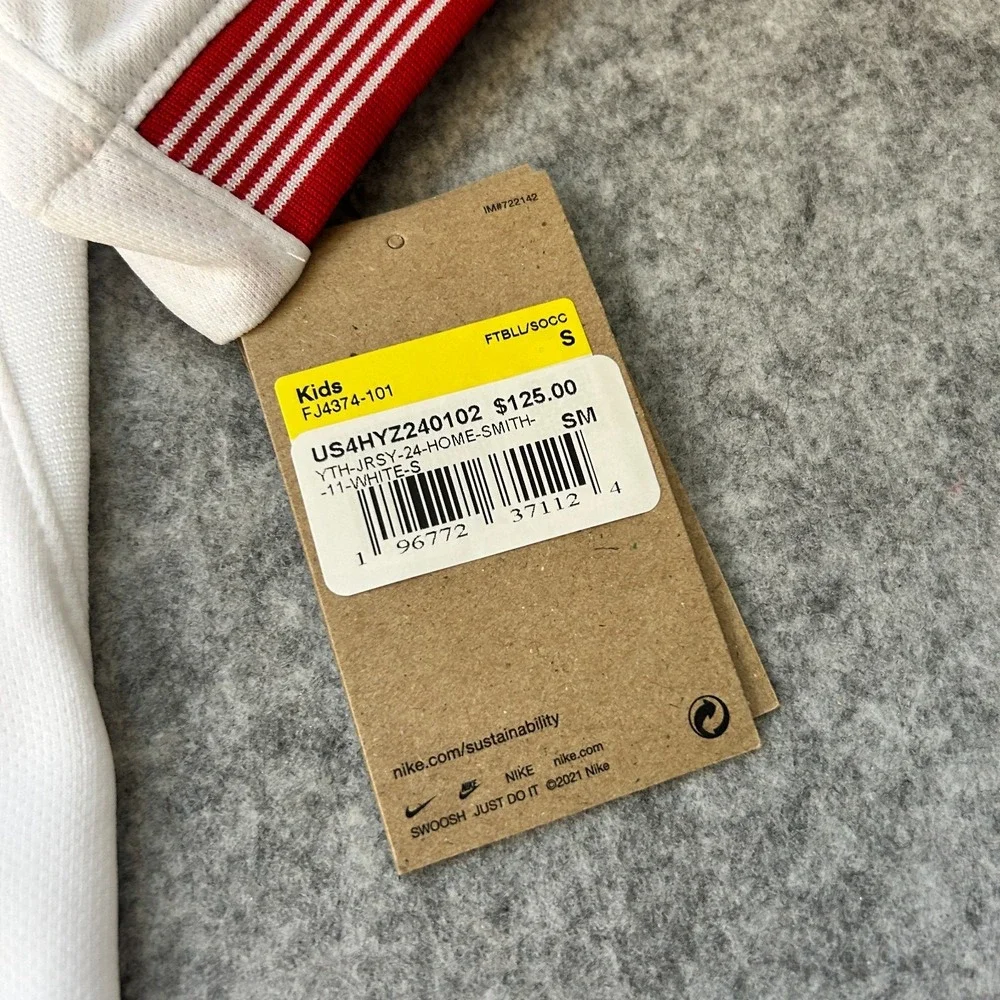 Nike Sophia Smith #11 USWNT Home Jersey White Kids Small $125